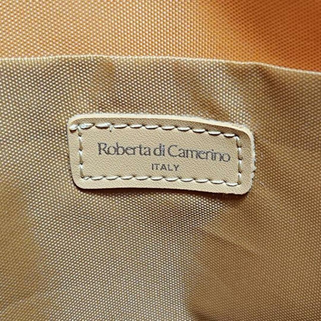 ROBERTA DI CAMERINO(ロベルタディカメリーノ)のRoberta di camerino(ロベルタ ディ カメリーノ) ショルダーバッグ - ライトピンク×サーモンピンク×ライトブラウン ナイロン×レザー レディースのバッグ(ショルダーバッグ)の商品写真