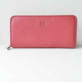 ロエベ(LOEWE)のLOEWE(ロエベ) 長財布 アマソナ 113.95.F13 ボルドー ラウンドファスナー レザー(財布)