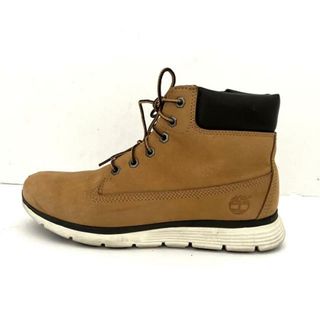 ティンバーランド(Timberland)のTimberland(ティンバーランド) ショートブーツ 23 レディース - ブラウン×ダークブラウン ヌバック×レザー(ブーツ)