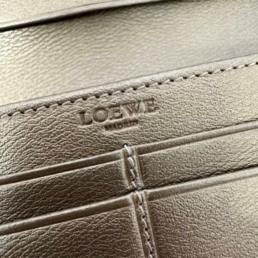 LOEWE(ロエベ)のLOEWE(ロエベ) 長財布 - ゴールド レザー レディースのファッション小物(財布)の商品写真
