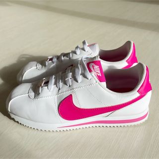 ナイキ(NIKE)のナイキコルテッツジュニアピンク24nikeジョーダン6スニーカーダンクエア(スニーカー)