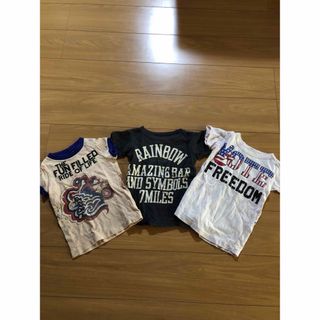 デニムダンガリー(DENIM DUNGAREE)のデニム＆ダンガリー100cmセット(Tシャツ/カットソー)