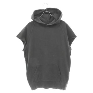 フィアオブゴッド(FEAR OF GOD)のFEAR OF GOD フィアオブゴッド サイドジップ カットオフノースリーブフーディ パーカー ブラック(パーカー)