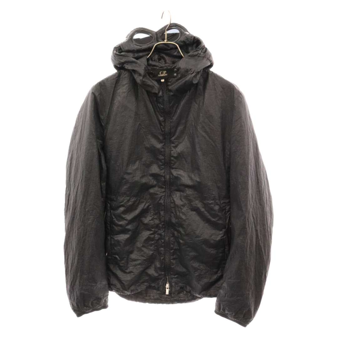 C.P. Company(シーピーカンパニー)のC.P. Company シーピーカンパニー 8A46121014 GOGGLE JACKET ゴーグル ジップアップジャケット フーディー ブラック メンズのジャケット/アウター(フライトジャケット)の商品写真