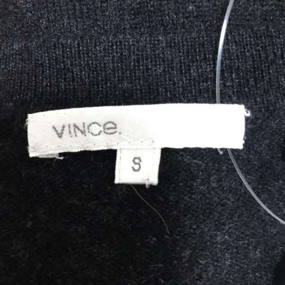 Vince(ビンス)のVINCE(ヴィンス) カーディガン サイズS レディース - 黒 長袖/カシミヤ/ロング丈 レディースのトップス(カーディガン)の商品写真