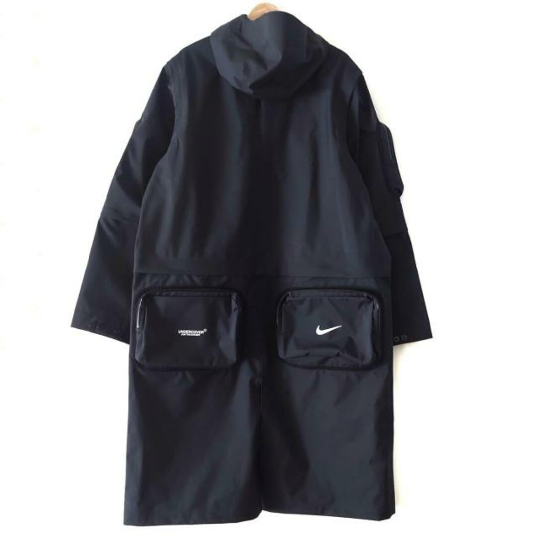 NIKE(ナイキ)のNIKE(ナイキ) コート サイズXXL XL メンズ美品  - 黒 長袖/袖/裾着脱可/CHAOS BALANCE/オールシーズン/UNDERCOVERコラボ ポリエステル メンズのジャケット/アウター(その他)の商品写真