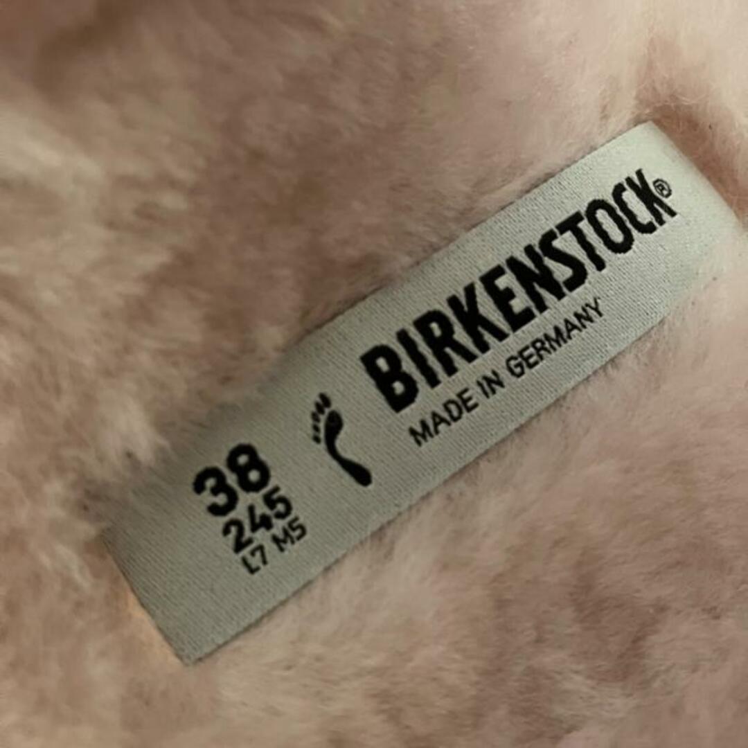 BIRKENSTOCK(ビルケンシュトック)のBIRKEN STOCK(ビルケンシュトック) サンダル 24.5 レディース - ピンク ムートン レディースの靴/シューズ(サンダル)の商品写真