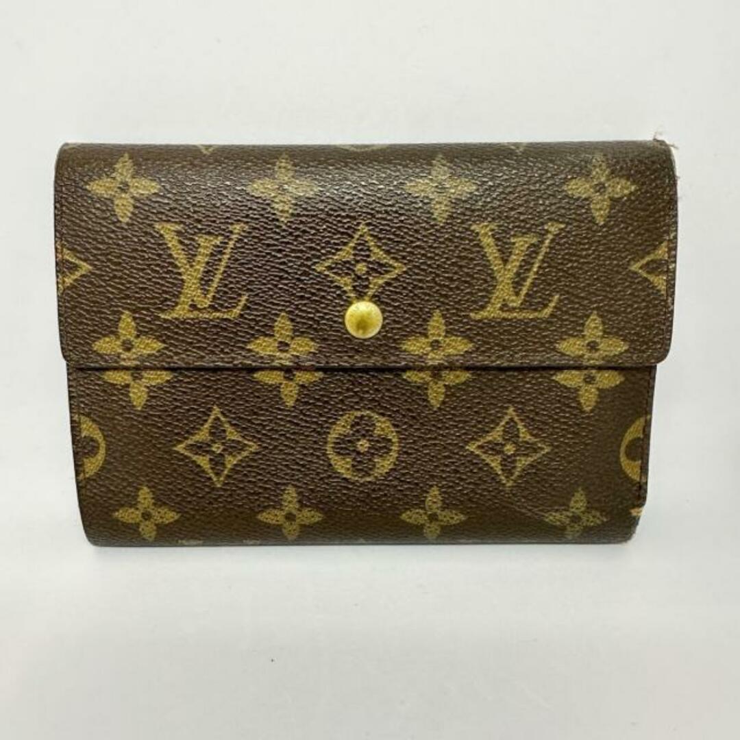 LOUIS VUITTON(ルイヴィトン)のLOUIS VUITTON(ルイヴィトン) 3つ折り財布 モノグラム ポルトトレゾーエテュイシェキエ M61200 - モノグラム・キャンバス レディースのファッション小物(財布)の商品写真