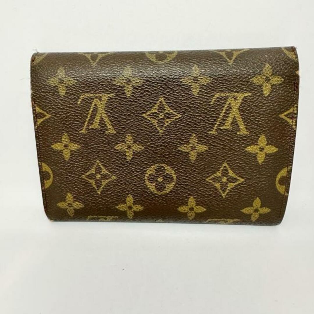 LOUIS VUITTON(ルイヴィトン)のLOUIS VUITTON(ルイヴィトン) 3つ折り財布 モノグラム ポルトトレゾーエテュイシェキエ M61200 - モノグラム・キャンバス レディースのファッション小物(財布)の商品写真