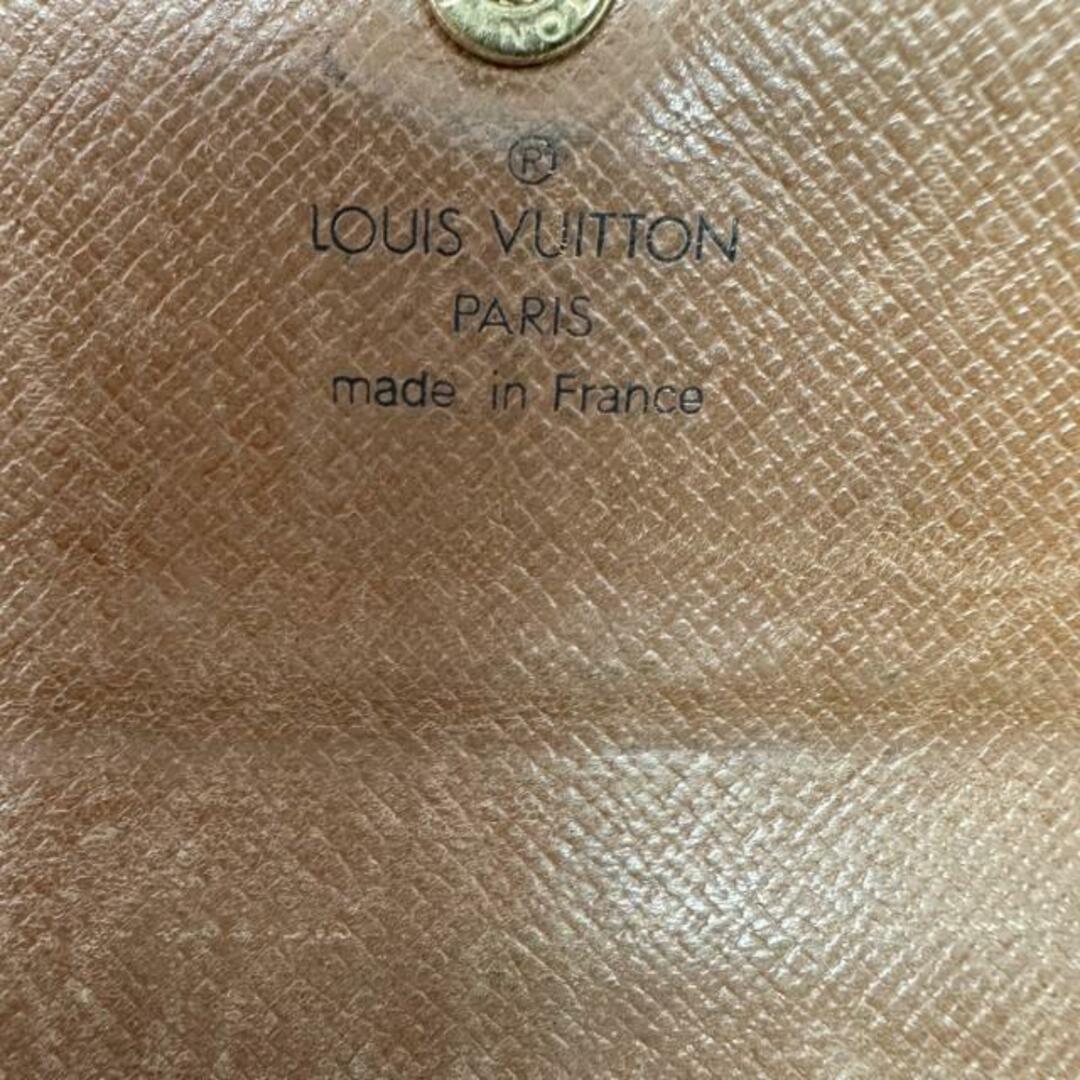 LOUIS VUITTON(ルイヴィトン)のLOUIS VUITTON(ルイヴィトン) 3つ折り財布 モノグラム ポルトトレゾーエテュイシェキエ M61200 - モノグラム・キャンバス レディースのファッション小物(財布)の商品写真