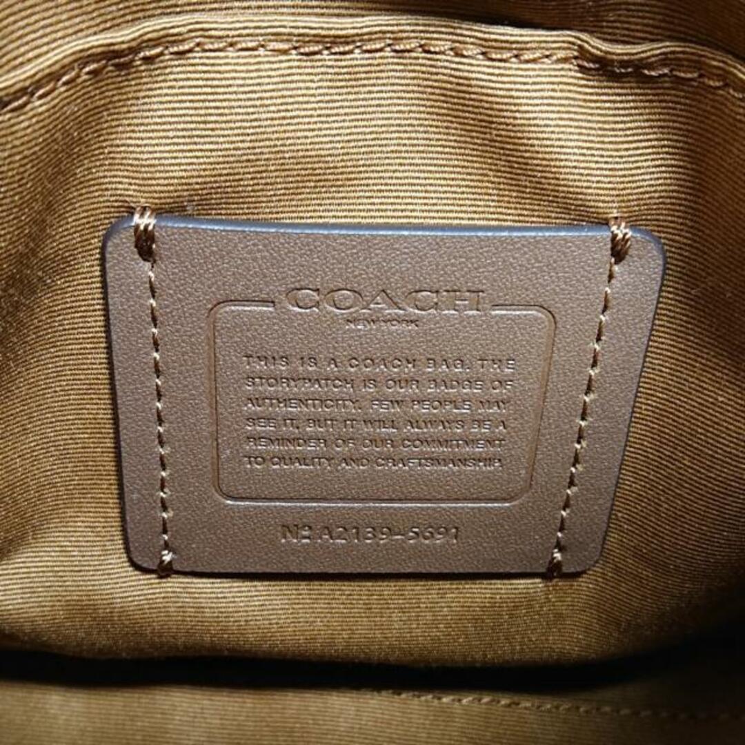 COACH(コーチ)のCOACH(コーチ) トートバッグ美品  - 5691 ライトイエロー×ライトピンク×ライトブルー レザー レディースのバッグ(トートバッグ)の商品写真