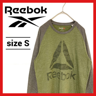 リーボック(Reebok)の90s 古着 リーボック ロンT ７部丈 トップス S (Tシャツ/カットソー(七分/長袖))
