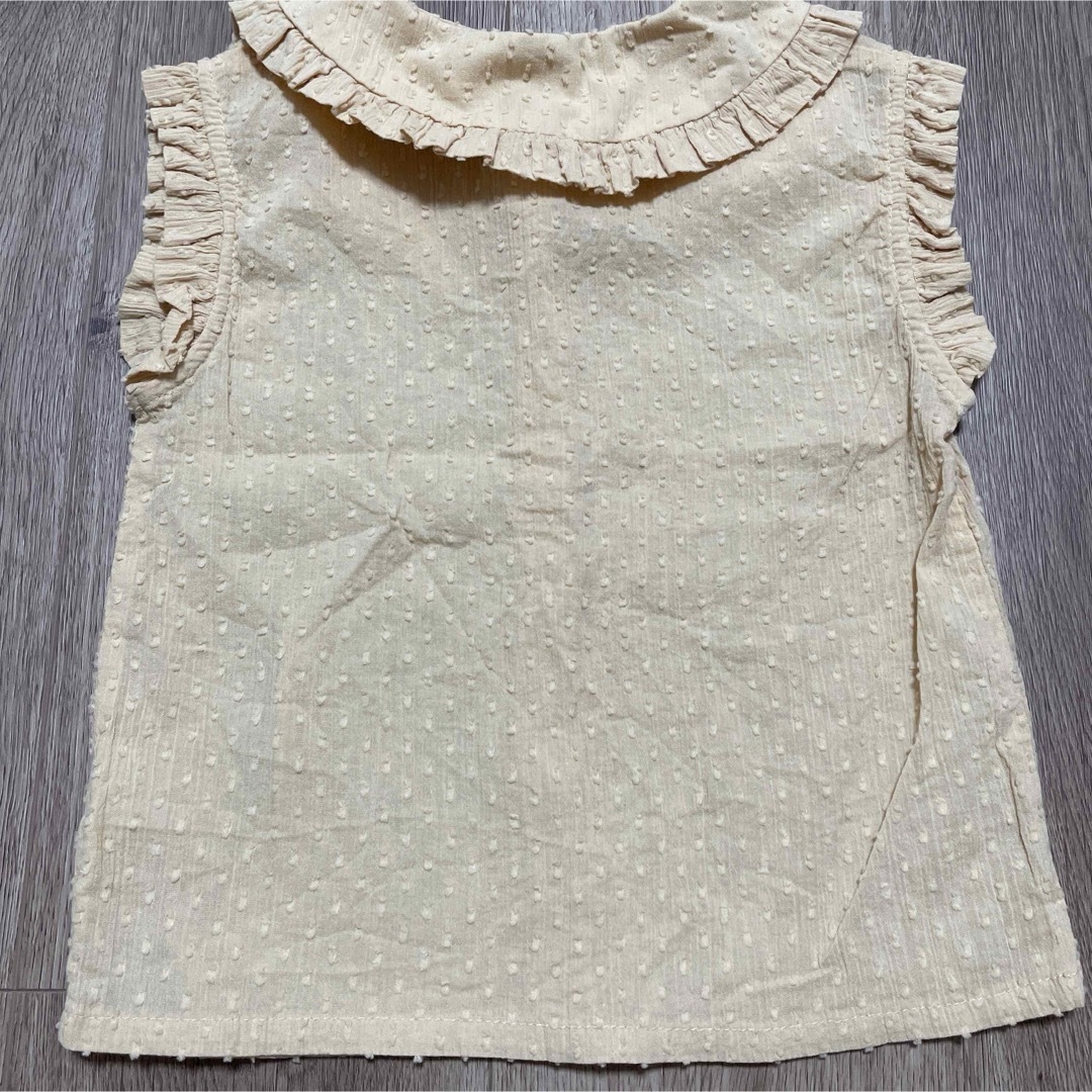 aladin kids ノースリーブブラウス キッズ/ベビー/マタニティのキッズ服女の子用(90cm~)(ブラウス)の商品写真