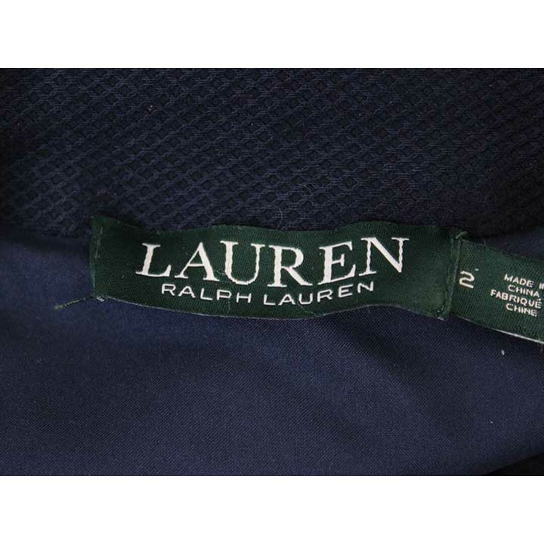 Ralph Lauren(ラルフローレン)の‡POLO RALPH LAUREN/ポロ ラルフ ローレン‡ノースリーブワンピース/ベルト付き/ノースリーブ/ミディアム丈 ネイビー/紺 レディース 2【中古】 夏 105032 onepi レディースのワンピース(その他)の商品写真