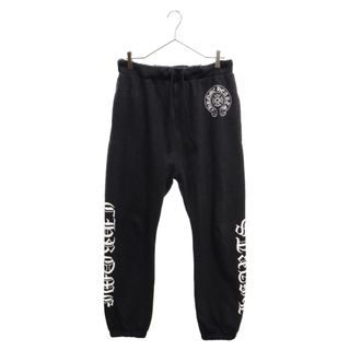 CHROME HEARTS クロムハーツ CH Plus Sweatpants CHプラス ロゴプリント総柄スウェットパンツ ブラック