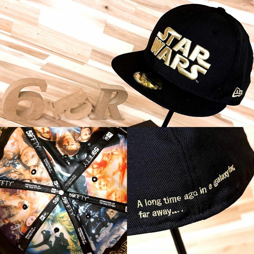 NEW ERA(ニューエラー)の激レア【ニューエラ×スターウォーズ】限定コラボ エピソード キャップ 黒×金 メンズの帽子(キャップ)の商品写真