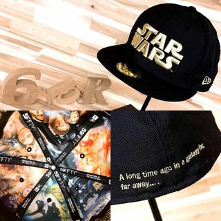 ニューエラー(NEW ERA)の激レア【ニューエラ×スターウォーズ】限定コラボ エピソード キャップ 黒×金(キャップ)