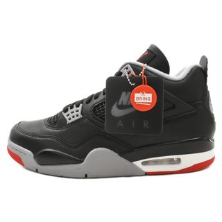 ナイキ(NIKE)のNIKE ナイキ AIR JORDAN 4 Retro Bred Reimagined FV5029‐006 エアジョーダン4 ブレッド リイマジンド スニーカー US10/28cm ブラック(スニーカー)