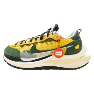 ナイキ(NIKE)のNIKE ナイキ ×sacai VAPOR WAFFLE CV1363-700 サカイ ヴェイパーワッフル ローカットスニーカー イエロー/グリーン US9.5/27.5cm(スニーカー)