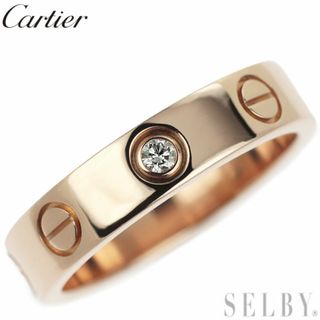 カルティエ(Cartier)のカルティエ K18PG ダイヤモンド リング ラブ 46号(リング(指輪))