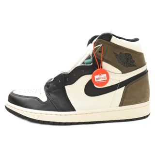 ナイキ(NIKE)のNIKE ナイキ AIR JORDAN 1 RETRO HIGH OG DARK MOCHA 555088-105 エアジョーダン1 ハイカットスニーカー ダークモカ US9.5/27.5cm ブラウン(スニーカー)