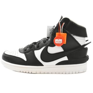 ナイキ(NIKE)のNIKE ナイキ ×AMBUSH DUNK HIGH CU7544-001 アンブッシュ ダンク ハイカットスニーカー US9.5/27.5cm ブラック/ホワイト(スニーカー)