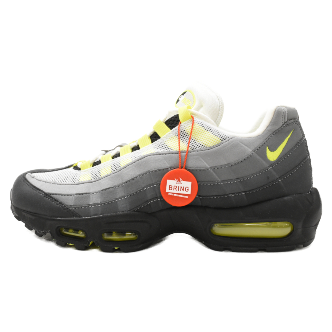 NIKE(ナイキ)のNIKE ナイキ AIR MAX 95 OG NEON YELLOW CT1689‐001 エアマックス95 ローカットスニーカー US9.5/27.5cm グレー/イエロー メンズの靴/シューズ(スニーカー)の商品写真