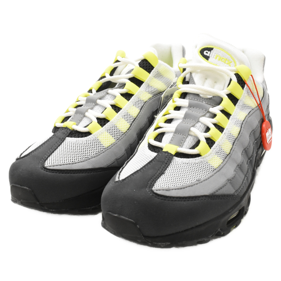 NIKE(ナイキ)のNIKE ナイキ AIR MAX 95 OG NEON YELLOW CT1689‐001 エアマックス95 ローカットスニーカー US9.5/27.5cm グレー/イエロー メンズの靴/シューズ(スニーカー)の商品写真