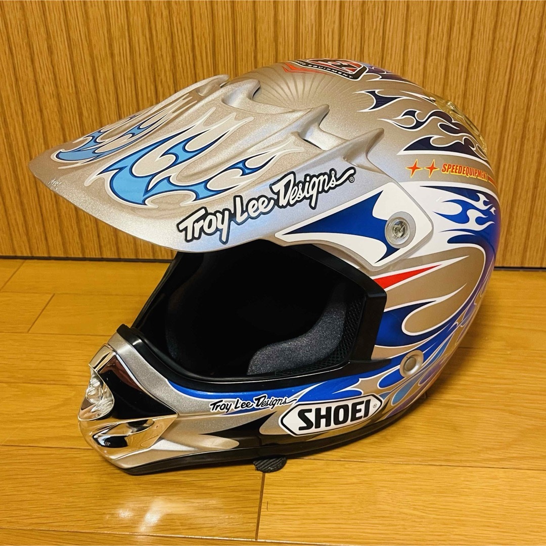 SHOEI(ショウエイ)の【廃盤品】SHOEI VFX-R Troy Lee Designs ヘルメット 自動車/バイクのバイク(ヘルメット/シールド)の商品写真