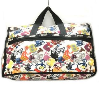 レスポートサック(LeSportsac)のLESPORTSAC(レスポートサック) ボストンバッグ - ベージュ×グレー×マルチ スター(星)/本体ロックなし レスポナイロン(ボストンバッグ)