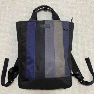 Paul Smith - Paul Smith ポールスミス トート型リュック　ストライプ　2WAY