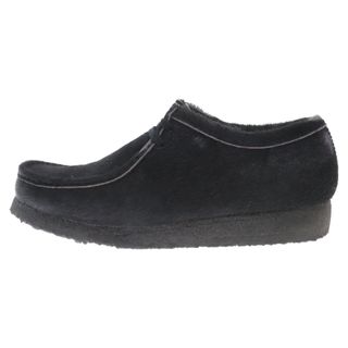 クラークス(Clarks)のClarks クラークス Wallabee Black Hair On ブラックヘアー ワラビー シューズ ブラック 11826 28cm(その他)