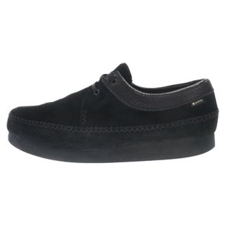 クラークス(Clarks)のClarks クラークス Weaver GTX GORE-TEX ゴアテックス ウィーバー スウェード シューズ ブラック 11826 27.5cm(その他)