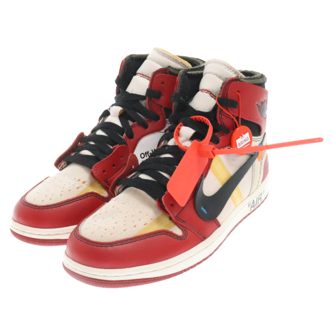 NIKE - NIKE ナイキ ×OFF-WHITE THE 10 AIR JORDAN 1 CHICAGO NIKE - NIKE ナイキ ×OFF-WHITE THE 10 AIR JORDAN 1 CHICAGO