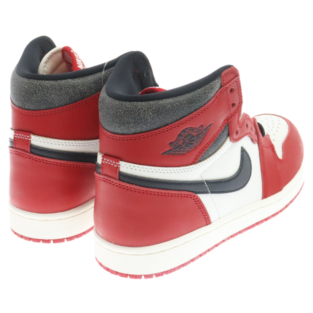 NIKE(ナイキ)のNIKE ナイキ エアジョーダン1 ハイカットスニーカー シカゴ ロストアンドファウンド ホワイト/レッド US8/26cm DZ5485-612 メンズの靴/シューズ(スニーカー)の商品写真