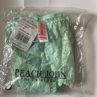 ピーチジョン(PEACH JOHN)のPEACHJOHNポンパドールNEWベールスPT ミント S(ショーツ)