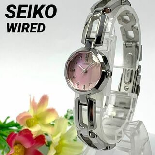 セイコー(SEIKO)の989 SEIKO WIRED ワイアード レディース 腕時計 カットガラス(腕時計)