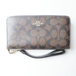 コーチ(COACH)のコーチ 長財布 シグネチャー柄 C4452(財布)