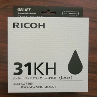 リコー(RICOH)のRICOH GC31KH (Lサイズ)　GXカートリッジ ブラック(PC周辺機器)