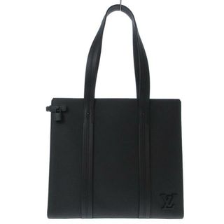 ルイヴィトン(LOUIS VUITTON)のLOUIS VUITTON(ルイヴィトン) トートバッグ LVアエログラム メンズ美品  トート M57308 ノワール グレインレザー（皮革の種類：牛革）(トートバッグ)