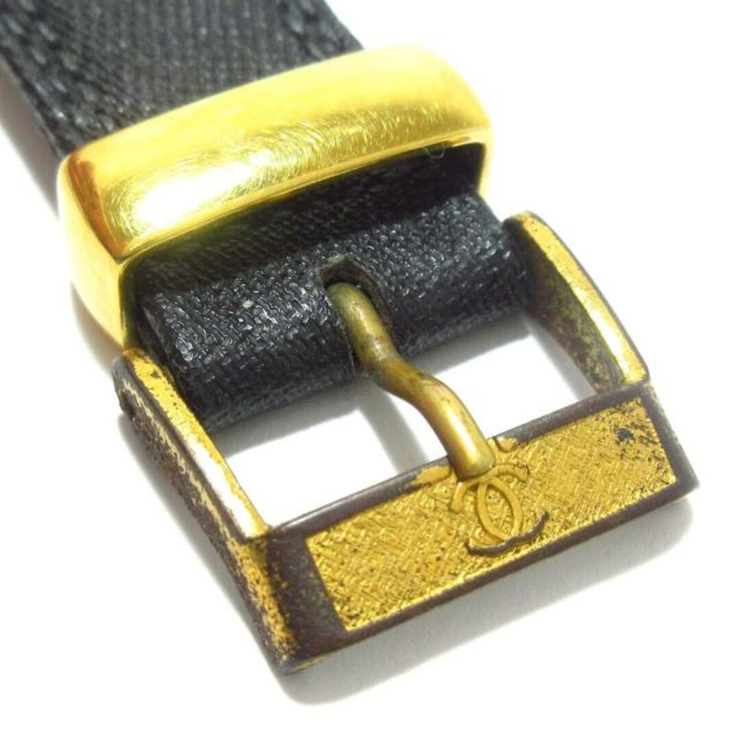 Cartier(カルティエ) 腕時計 マストタンク レディース 18K GOLD ELECTROPLATED/社外ベルト 白