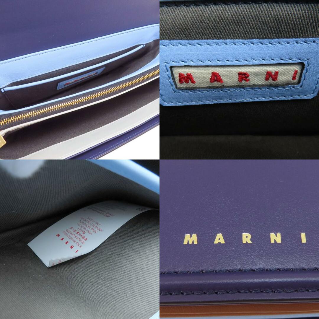 国内発送関税込み Marni ロゴレザーショルダーバッグ Marni レザー ショルダーバッグ | ホワイト | FARFETCH JP