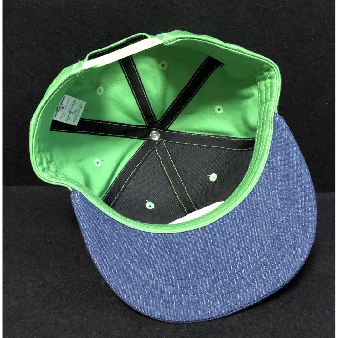 USJ(ユニバーサルスタジオジャパン)のとまこ様専用　ユニバーサルスタジオ　スーパーマリオブラザーズ　ルイージ　キャップ メンズの帽子(キャップ)の商品写真