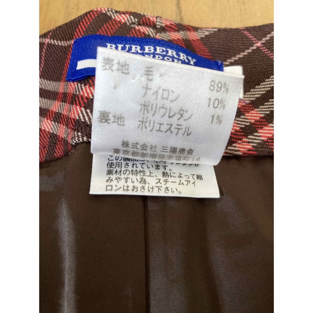 BURBERRY BLUE LABEL(バーバリーブルーレーベル)のBURBERRY BLUE LABEL ノバチェックパンツ　（裏地付き） レディースのパンツ(その他)の商品写真