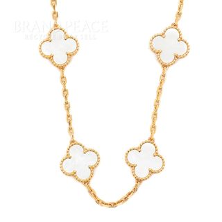 ヴァンクリーフアンドアーペル(Van Cleef & Arpels)のヴァンクリーフ&アーペル ヴィンテージ アルハンブラ ロングネックレス 20P(ネックレス)