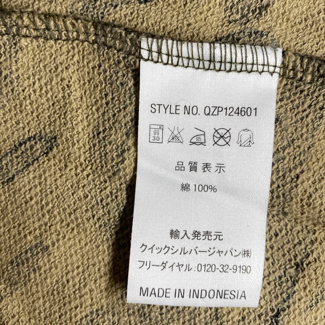 QUIKSILVER(クイックシルバー)のクイックシルバー　ジップアップパーカー メンズのトップス(パーカー)の商品写真