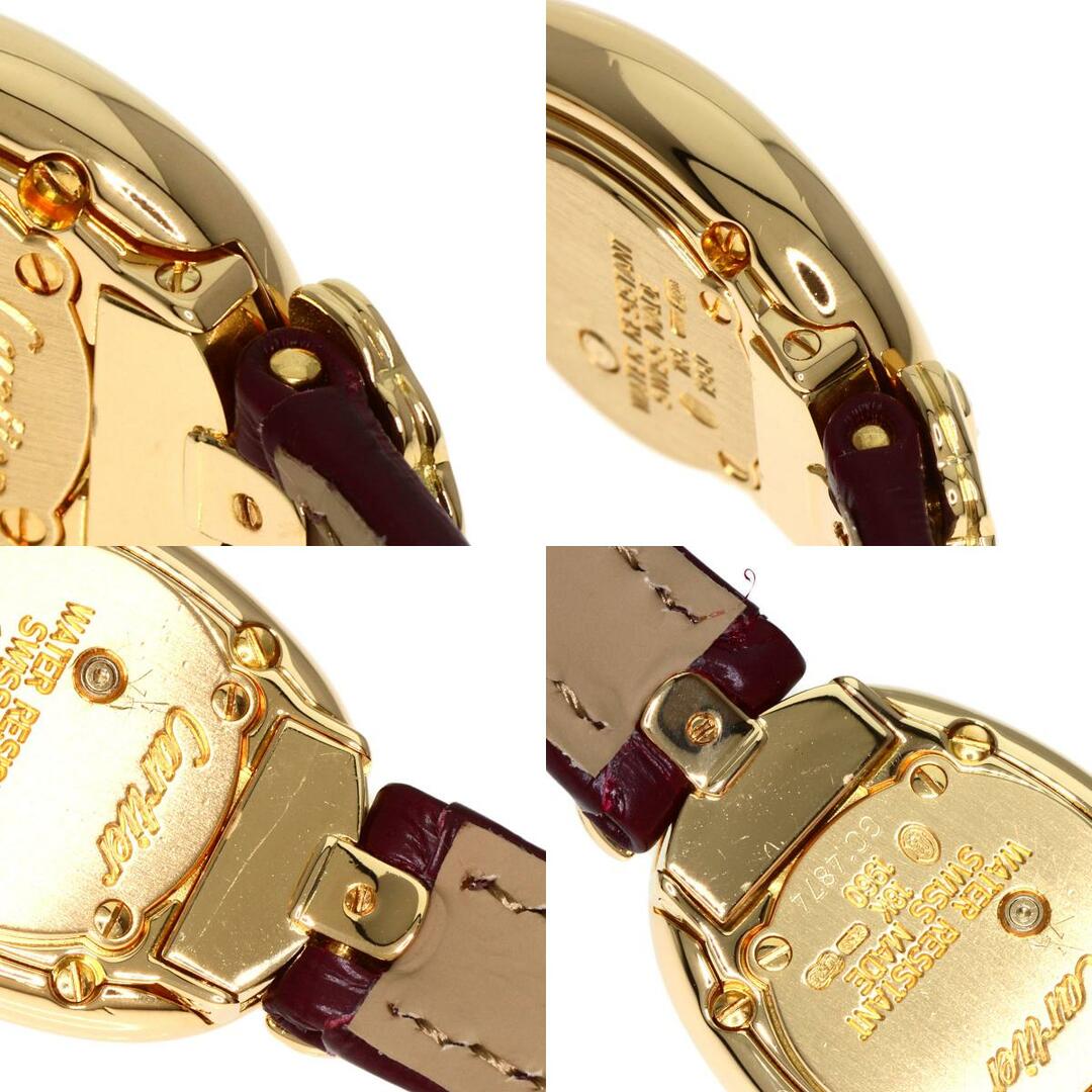 Cartier(カルティエ)のCARTIER ミニベニュワール ナティヴァ ダイヤモンド メーカーコンプリート 腕時計 K18YG クロコダイル レディース レディースのファッション小物(腕時計)の商品写真