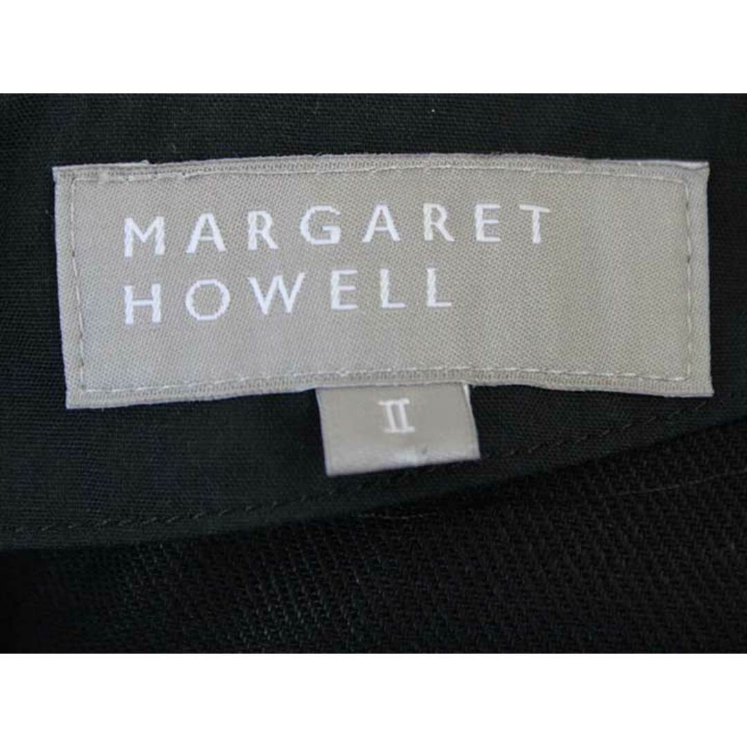 TOGA PULLA(トーガプルラ)の‡MARGARET HOWELL/マーガレット・ハウエル‡リネンワンピース/ノースリーブ ブラック/黒  レディース  2 【中古】夏 725032 onepi レディースのワンピース(その他)の商品写真