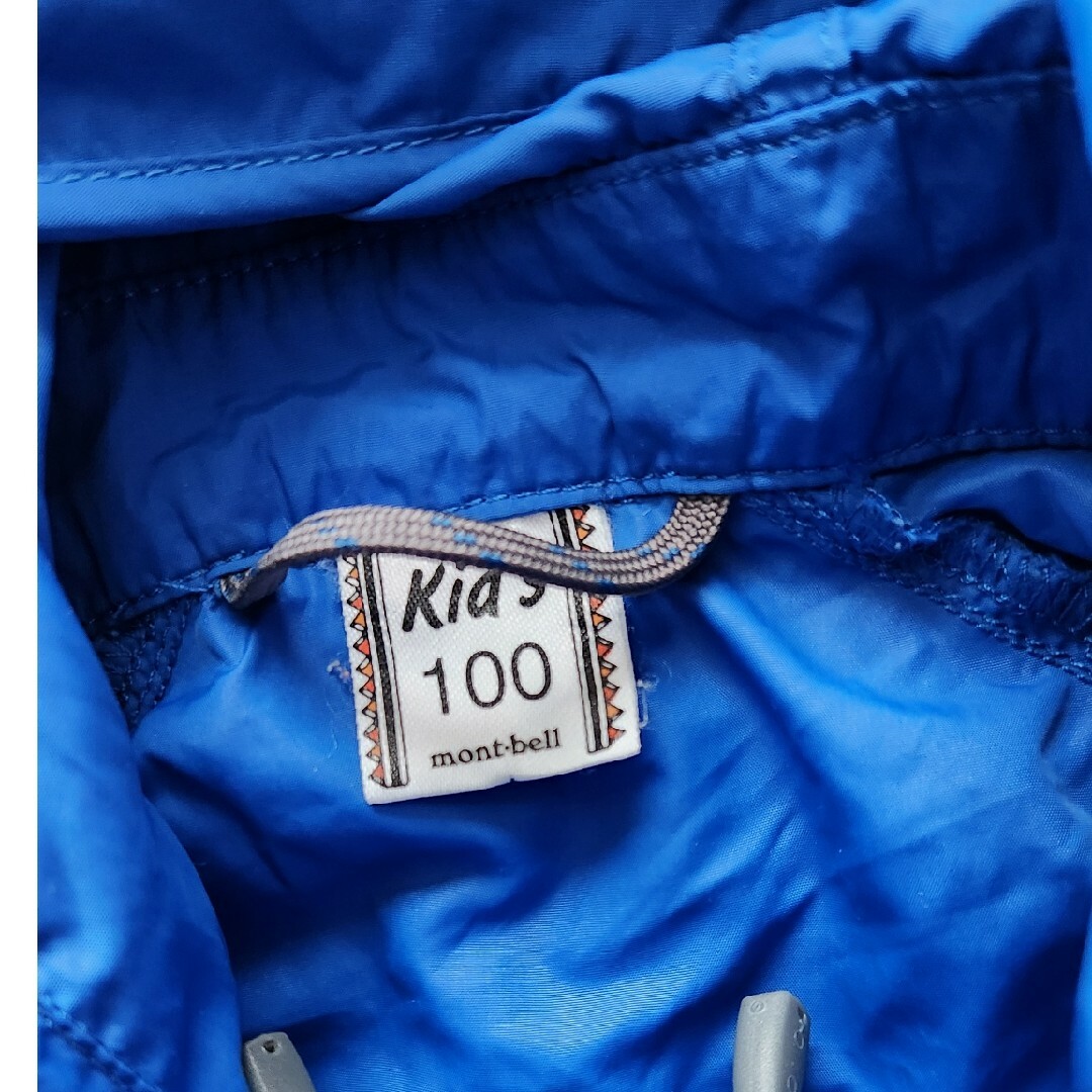 mont bell(モンベル)の【専用】モンベル　ウインドブレーカー　アウター　100 キッズ/ベビー/マタニティのキッズ服男の子用(90cm~)(ジャケット/上着)の商品写真