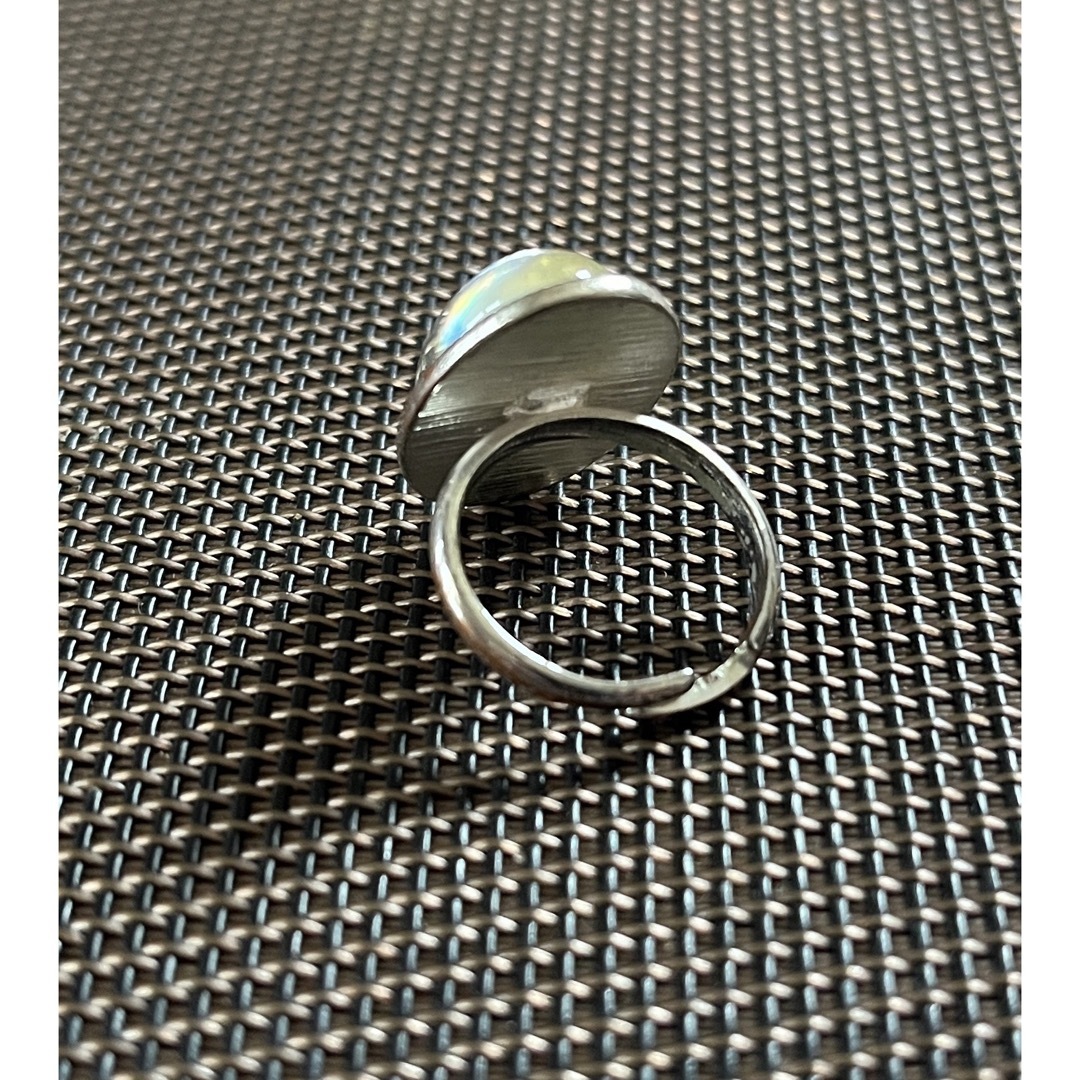 透明 クリア ホワイト リング 指輪 アクセサリー レディースのアクセサリー(リング(指輪))の商品写真